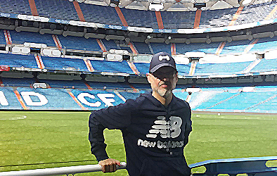 Raúl Benito Terreno de juego Estadio Bernabéu, Madrid