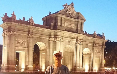 Raúl Benito, Puerta de Alcalá, Madrid